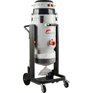 HEPA VACUUM - 64' LONGOPAC BAG 2.7 HP by Delfin Industrial