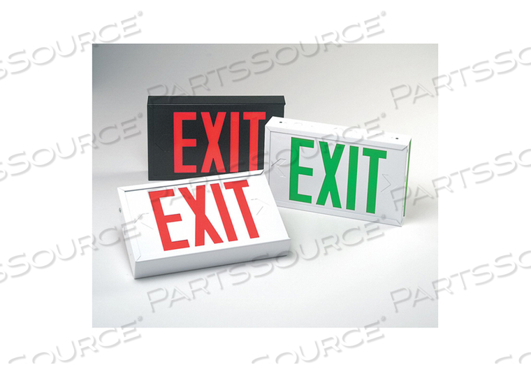 EXIT SIGN 1.7W RED 2 120/277V by Big Beam