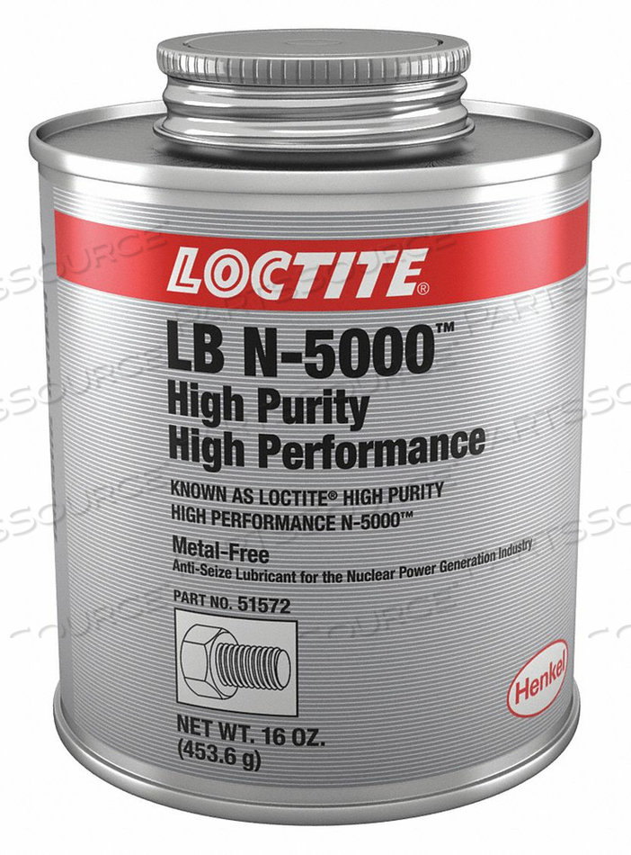 ANTI-SEIZE HIGH PERFORMANCE 16 OZ CAN by Loctite Brand