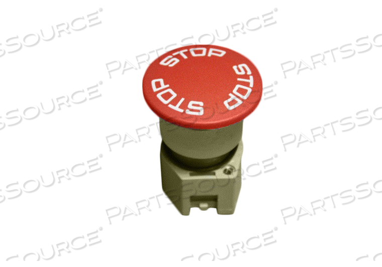 STOP BUTTON HEADER RED 40MM STOP BUTTON HEADER RED 40MM