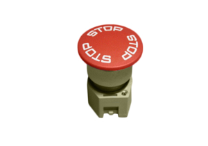 STOP BUTTON HEADER RED 40MM by Siemens Medical Solutions