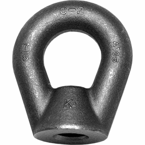 FORGED EYE NUT - 1 1/4-7 - STYLE B - C1030 - GALVANIZED - MADE IN USA by Ken Forging