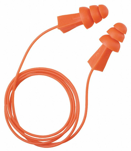 EAR PLUGS CORDED FLANGED 27DB PK100 by Tasco Corporation