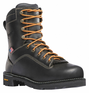 8 WORK BOOT 10-1/2 EE BLACK ALLOY by Danner