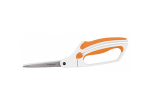 SCISSORS 8IN L ORANGE/WHITE AMBIDEXTROUS by Fiskars