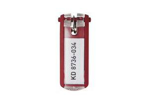 KEY TAGS 2-3/4 H 1 W PK6 by Durable KEY TAGS 2-3/4 H 1 W PK6 by Durable