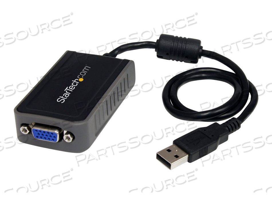 CONNECT A VGA MONITOR FOR AN EXTENDED DESKTOP MULTI-MONITOR USB SOLUTION - USB V by StarTech.com Ltd.