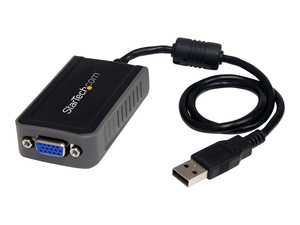 USB TO VGA MULTI MONITOR EXTERNAL VIDEO ADAPTER - EXTERNAL VIDEO ADAPTER - 16 MB SDRAM - USB 2.0 - D-SUB - GRAY by StarTech.com Ltd.
