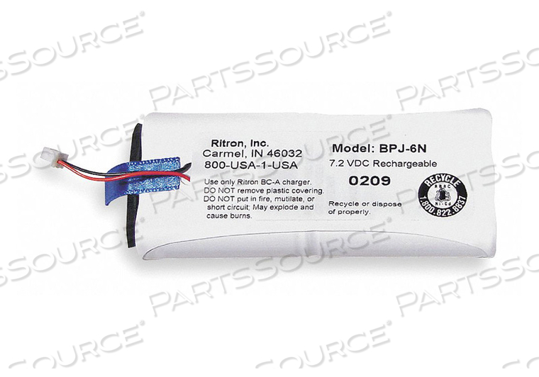 BATTERY PACK NICD 7.2V FOR JOBCOM by Ritron BATTERY PACK NICD 7.2V FOR JOBCOM by Ritron