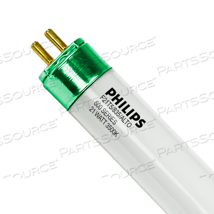 21W T5 FLUORESCENT LAMP IN WHITE by Philips Lighting 21W T5 FLUORESCENT LAMP IN WHITE by Philips Lighting