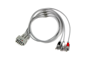 3 LEAD MULTI PIN ECG CABLE by AirLife (aka SunMed Group, LLC)