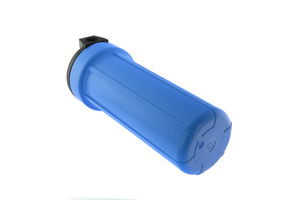 FILTER HOUSING, SLIM LINE, BLUE, 10IN LENGTH, WITH BLACK CAP by Medivators (Cantel Medical) (now STERIS)