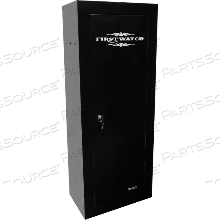 14-GUN FIRST WATCH STEEL GUN SAFE - 21" X 16" X 55", BLACK by Homak Manufacturing 14-GUN FIRST WATCH STEEL GUN SAFE - 21" X 16" X 55", BLACK by Homak Manufacturing