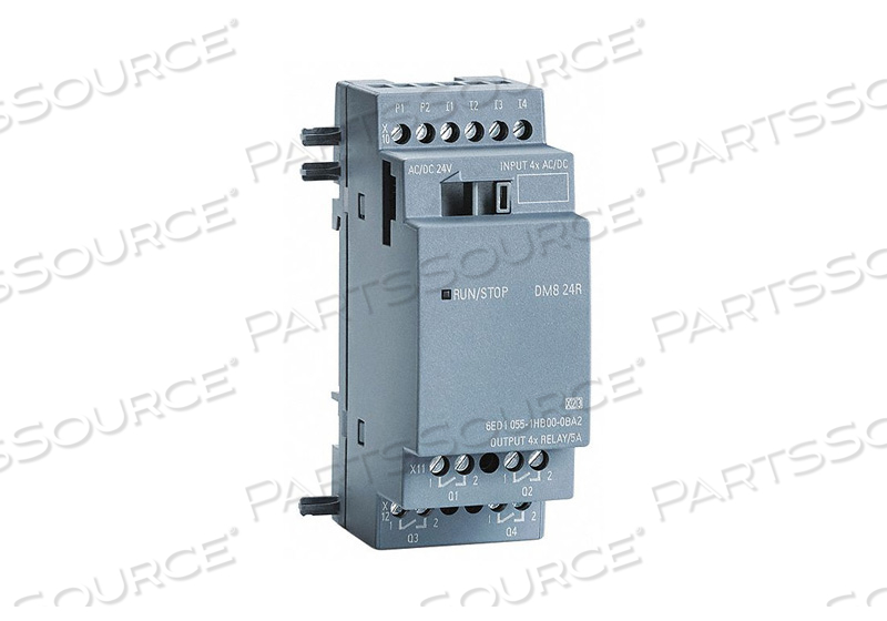 INPUT/OUTPUT MODULE 4 INPUTS 4 OUTPUTS by Siemens INPUT/OUTPUT MODULE 4 INPUTS 4 OUTPUTS by Siemens
