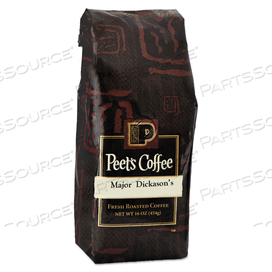 BULK COFFEE, MAJOR DICKASON'S BLEND, GROUND, 1 LB BAG by Peet's Coffee & Tea BULK COFFEE, MAJOR DICKASON'S BLEND, GROUND, 1 LB BAG by Peet's Coffee & Tea