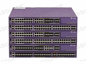 EXTREME NETWORKS SUMMIT X460-G2 SERIES X460-G2-24X-10GE4-FB-AC-TAA - SWITCH - MANAGED - 20 X SFP + 4 X SHARED SFP + 8 X 10/100/1000 + 4 X SFP+ - RACK-MOUNTABLE 