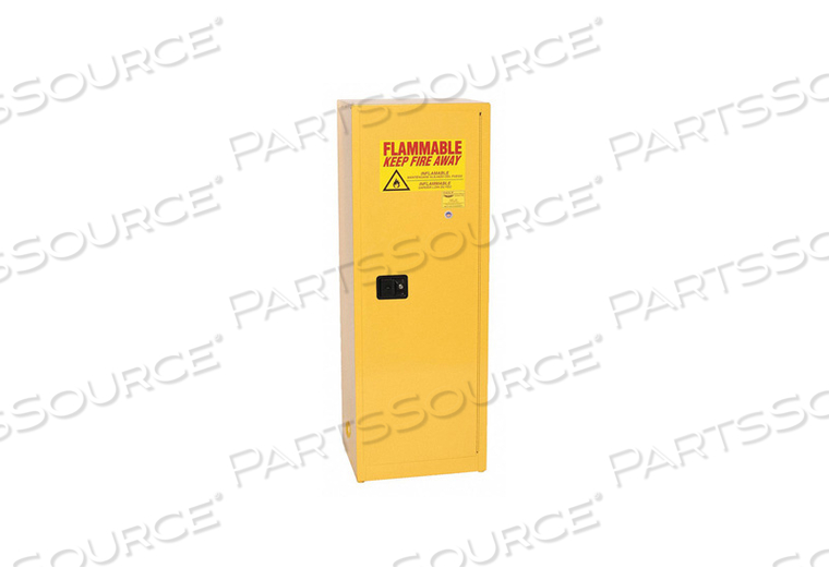 FLAMMABLE LIQUID SAFETY CABINET YELLOW by Eagle