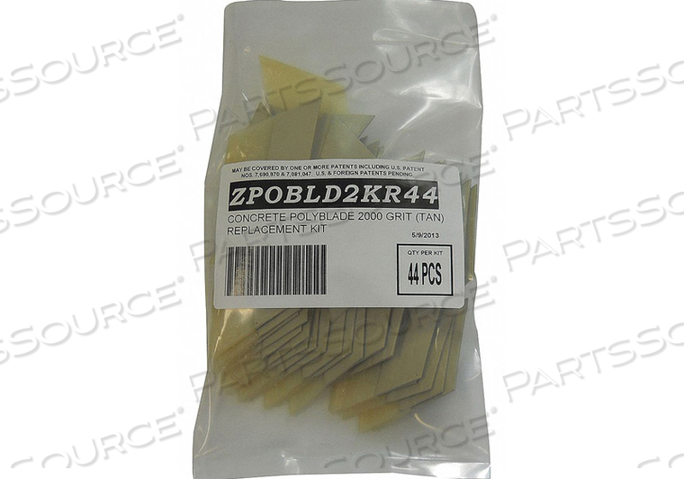 POLISHING REPLACEMENT KIT 6IN. TAN PK44 by Diamabrush