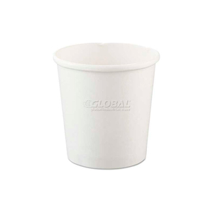 FLEXSTYLE DOUBLE POLY PAPER CONTAINERS, 16 OZ., WHITE, 500/CARTON by Dart Container Corporation FLEXSTYLE DOUBLE POLY PAPER CONTAINERS, 16 OZ., WHITE, 500/CARTON by Dart Container Corporation
