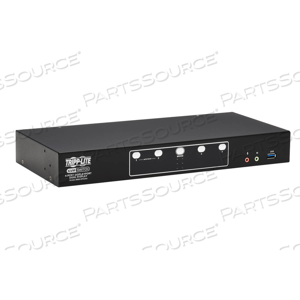 4PT DP DUAL DISP KVM SWITCH by Tripp Lite
