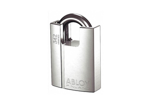 KEYED PADLOCK 1 IN RECTANGLE SILVER by Abloy