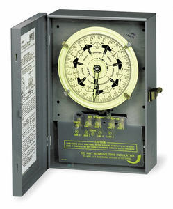 ELECTROMECHANICAL TIMER 7 DAY 4 POLES by Intermatic