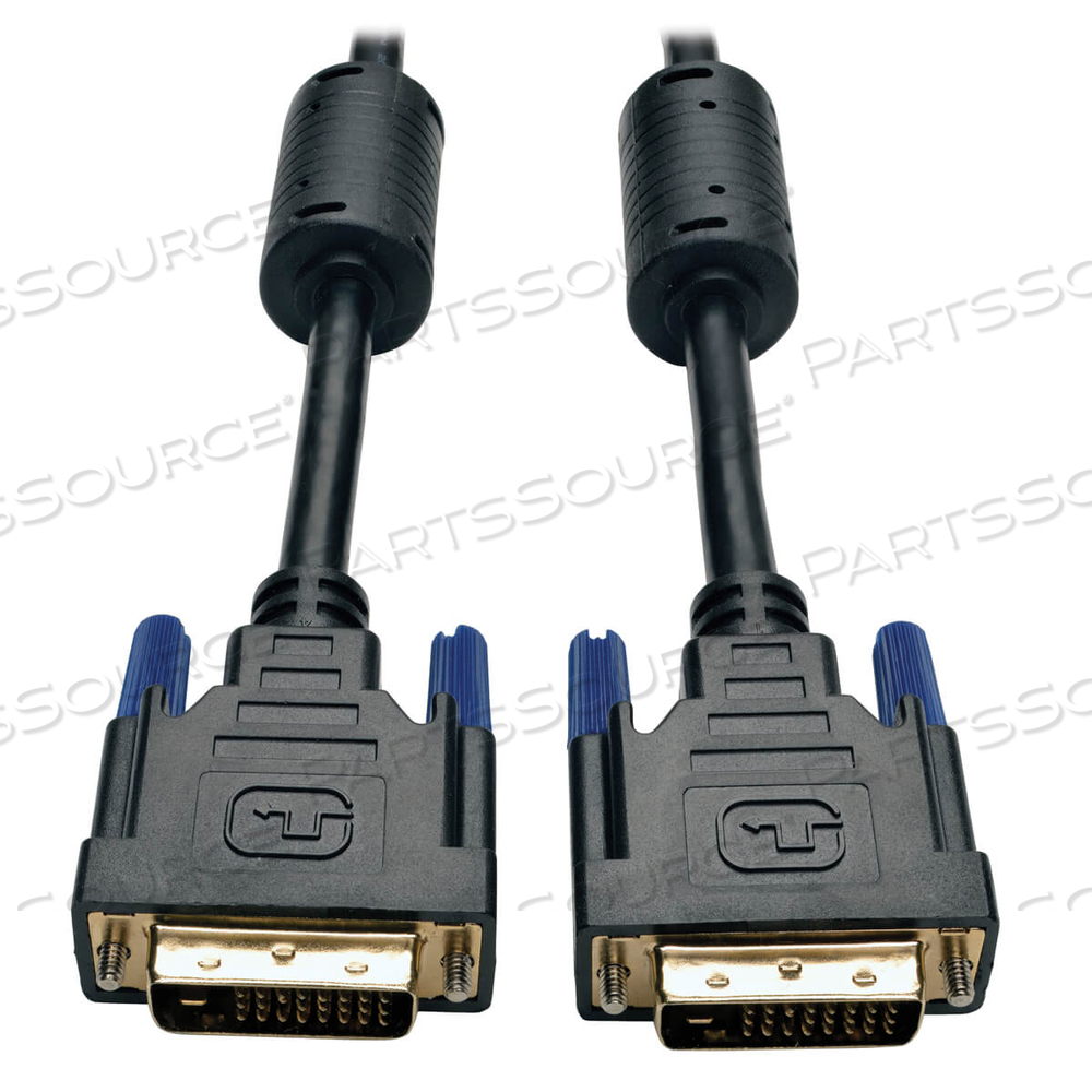 12 H X 10 W X 0.500IN D DIGITAL TMDS MONITOR CABLE (DVI-D M/M) DVI DUAL LINK CABLE by Tripp Lite