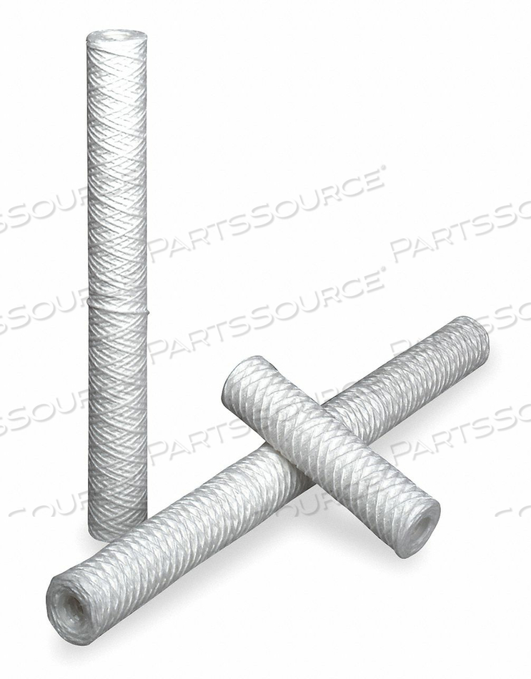 STRING WND CARTRIDGE 12 GPM 25 MIC PK6 by Parker Hannifin Corporation