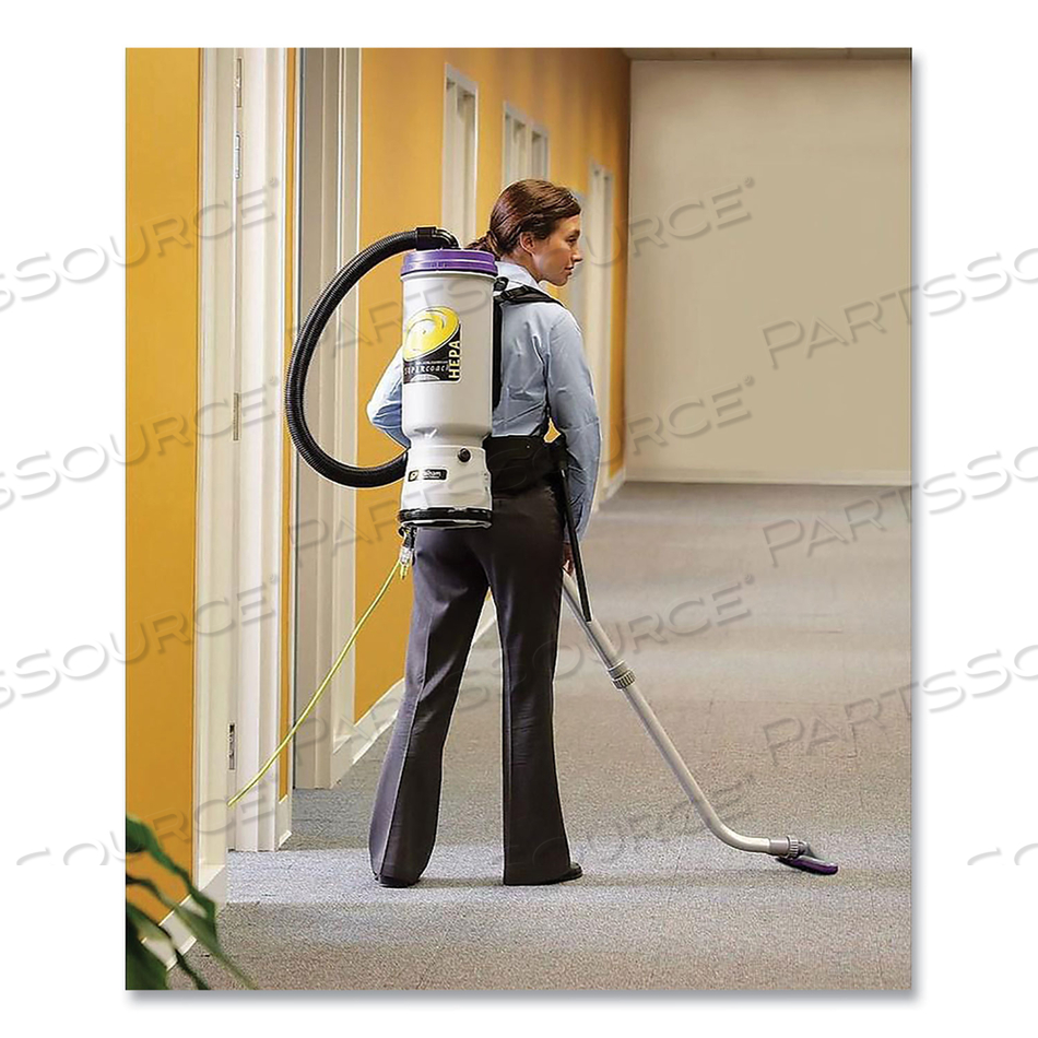 SUPER COACHVAC HEPA W/XOVER FLOOR TOOL KIT D (107100) by Proteam