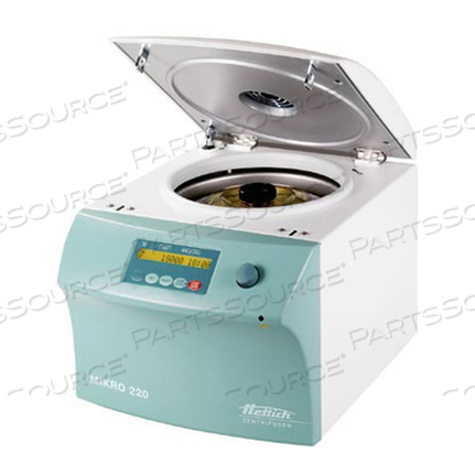 ELECTRONIC CENTRIFUGE, 200 TO 240 V, 50/60 HZ, 240 TO 450 VA, 15000 RPM, -10 TO 40 DEG C, MEETS EN/IEC 61326-1 by Hettich Instruments LP ELECTRONIC CENTRIFUGE, 200 TO 240 V, 50/60 HZ, 240 TO 450 VA, 15000 RPM, -10 TO 40 DEG C, MEETS EN/IEC 61326-1 by Hettich Instruments LP