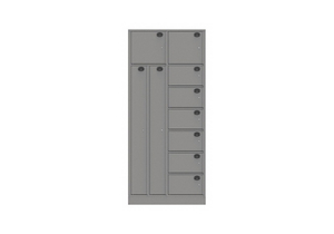 EVIDENCE LOCKER 36INW GRAY 10COMPARTMENT by Sentinel