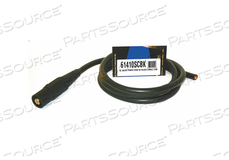 CAM LOCK POWER CORD 400A 600VAC CL40FBK by CEP