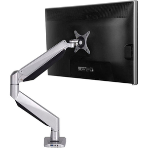 LOCTEK HEAVY DUTY FULL MOTION GAS SPRING SINGLE MONITOR DESK MOUNTÁFOR 10"-34" MONITORS by Zoxou Inc