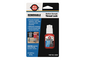 REMOVABLE THREADLOCKER 6ML BOTTLE BLUE by Pro Seal