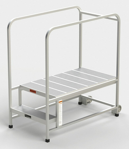 MOBILE PLATFORM SNGLE ACCESS AL 20 IN H by EGA Products, Inc.