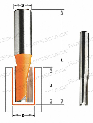 STRAIGHT CUT PROFILE ROUTER BIT 1/4 by CMT