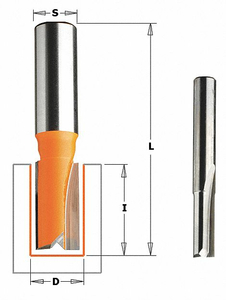 STRAIGHT CUT PROFILE ROUTER BIT 1/4 by CMT