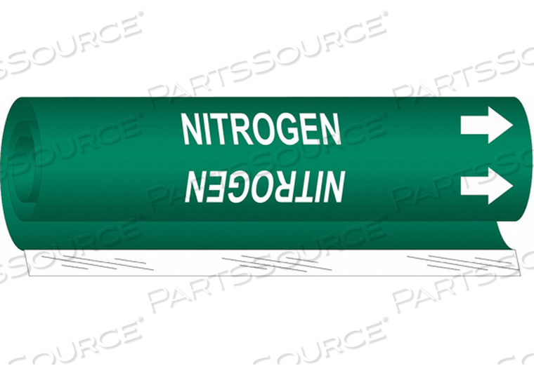 PIPE MARKER NITROGEN GN 2-1/2 TO7-7/8 IN by Brady Americas