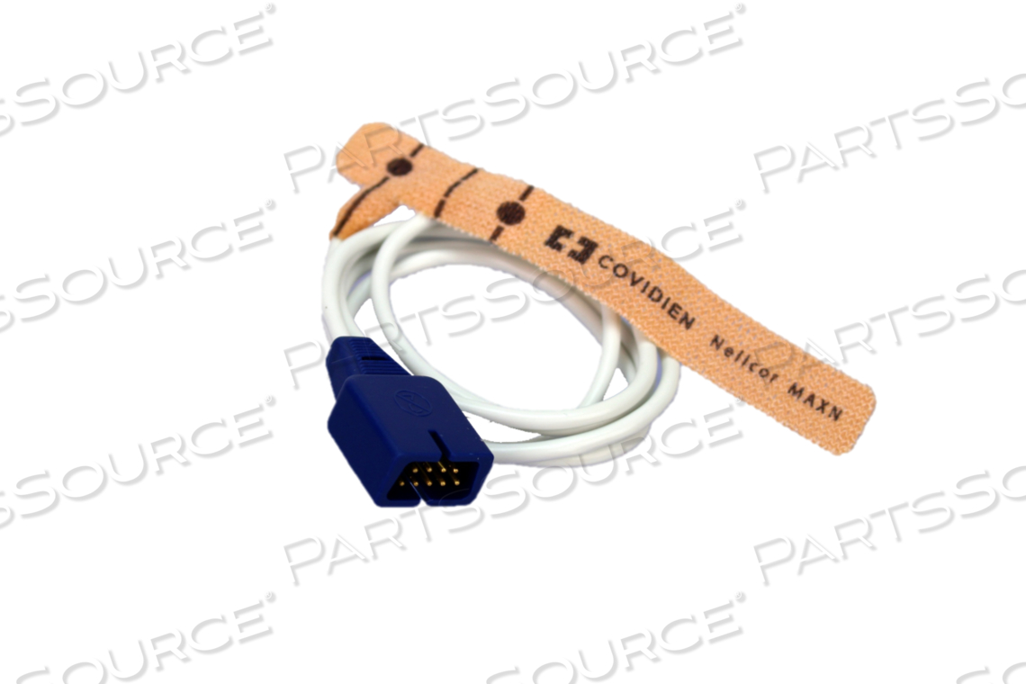 MAXN Nellcor - Covidien DISPOSABLE SPO2 CABLE SENSOR - 3 FT For Sale
