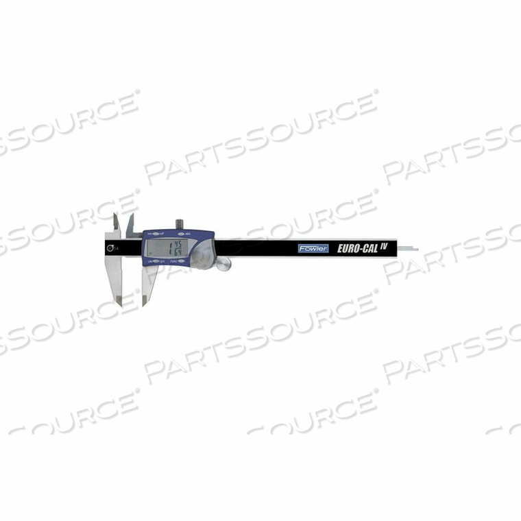 EURO-CAL IV 0-6''/150MM IP54 FRACTIONAL STAINLESS STEEL DIGITAL CALIPER by Fowler