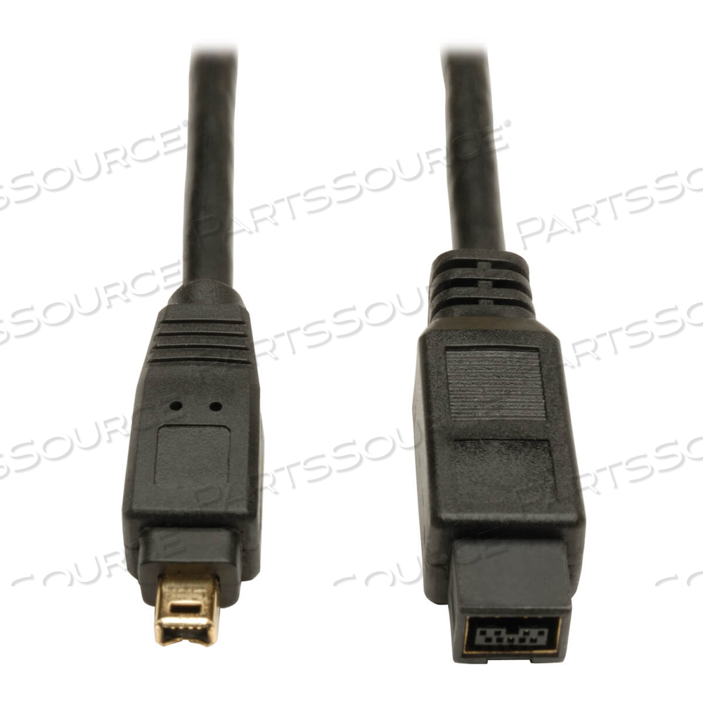 6FT IEEE 1394B FIREWIRE 800 GOLD HI-SPEED CABLE 9PIN/4PIN 6' by Tripp Lite 6FT IEEE 1394B FIREWIRE 800 GOLD HI-SPEED CABLE 9PIN/4PIN 6' by Tripp Lite