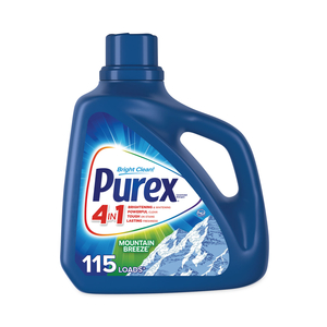 LIQUID LAUNDRY DETERGENT, MOUNTAIN BREEZE, 150 OZ BOTTLE, 4/CARTON by Purex