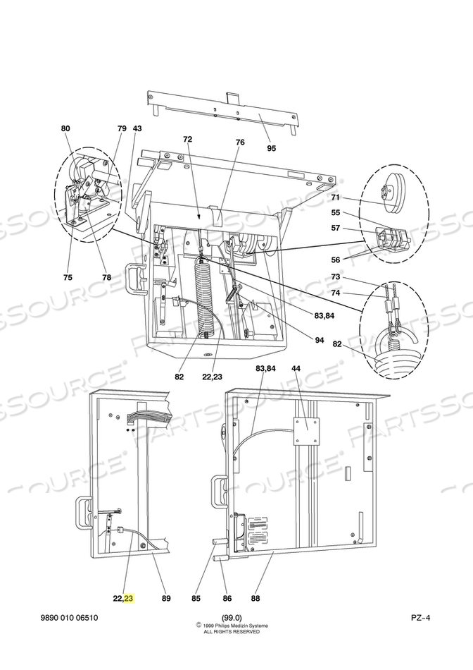 BRAKE ROPE by Philips Healthcare