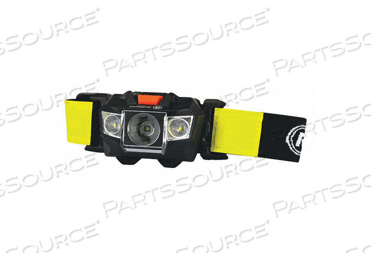 HEADLAMP, BATTERY CHEMISTRY ALKALINE, INCLUDES BATTERIES YES, BATTERY SIZE AAA, NUMBER OF BATTERIES 3, INCLUDES CHARGER NO, BEAM PATTERN FLO by Railhead Gear