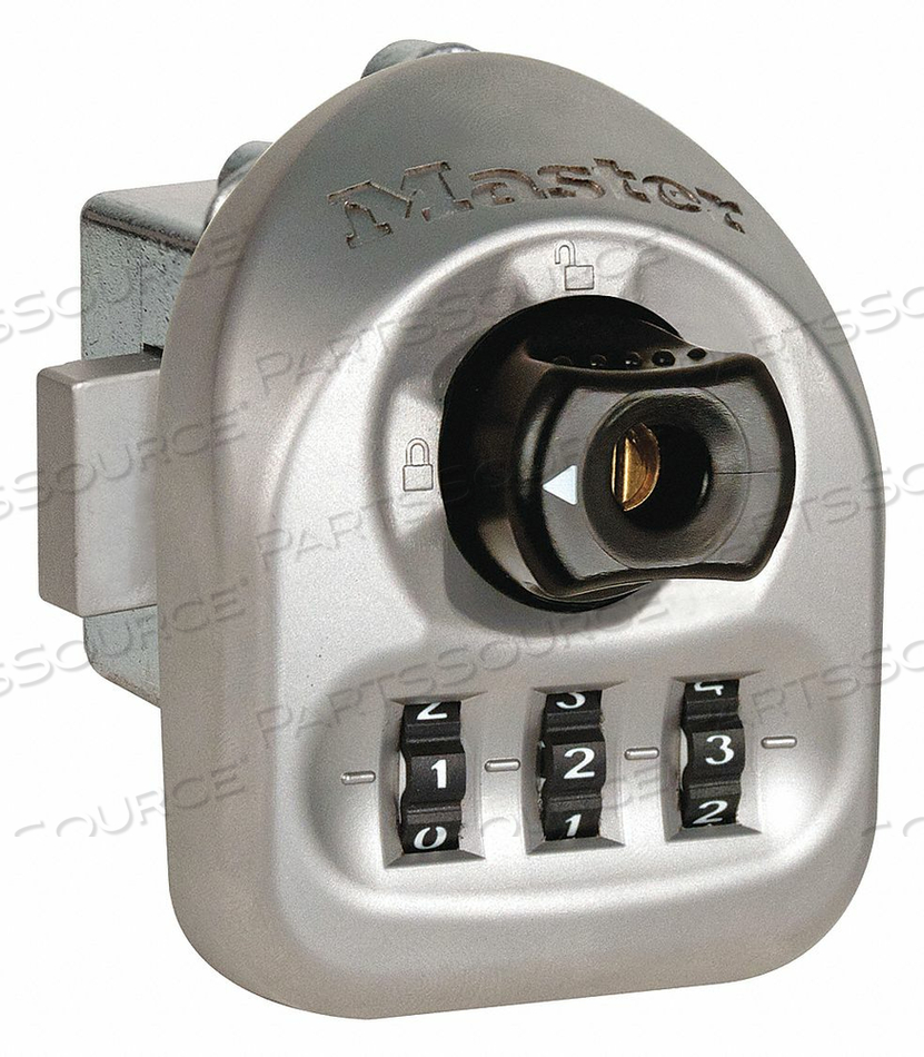 BUILT IN LOCKER LOCK 3 IN SCROLLING BLCK by Master Lock