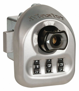BUILT IN LOCKER LOCK 3 IN SCROLLING BLCK by Master Lock