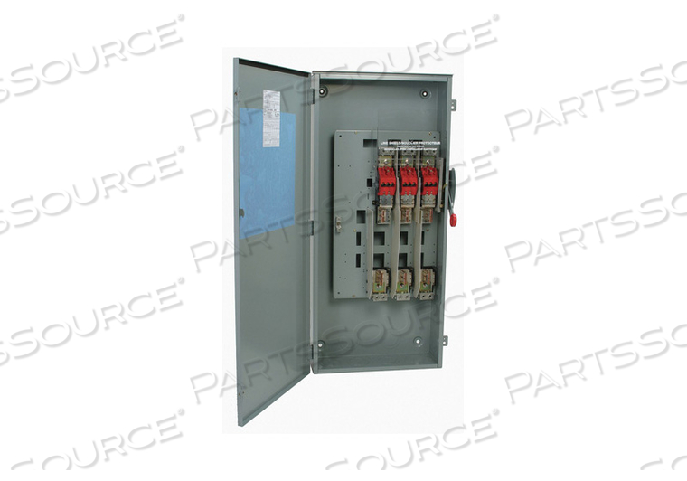 SAFETY SWITCH 600VAC/250VDC 3PST 100A by Eaton