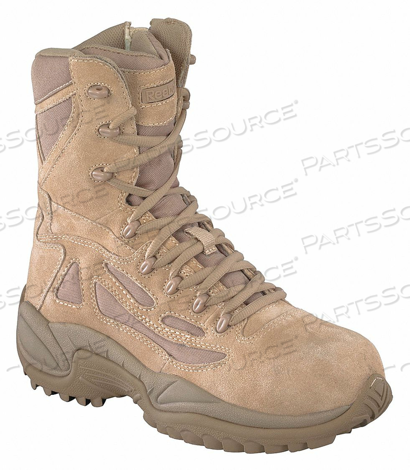 MILITARY BOOTS 9W TAN PLAIN PR by Reebok
