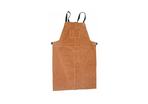 WELDING BIB APRON LEATHER 36 X 24 IN by Condor