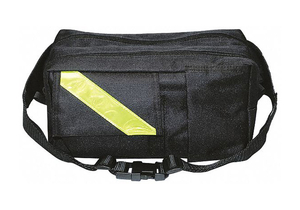 FANNY PACK NYLON BLACK 10INX6INX5IN by EMI